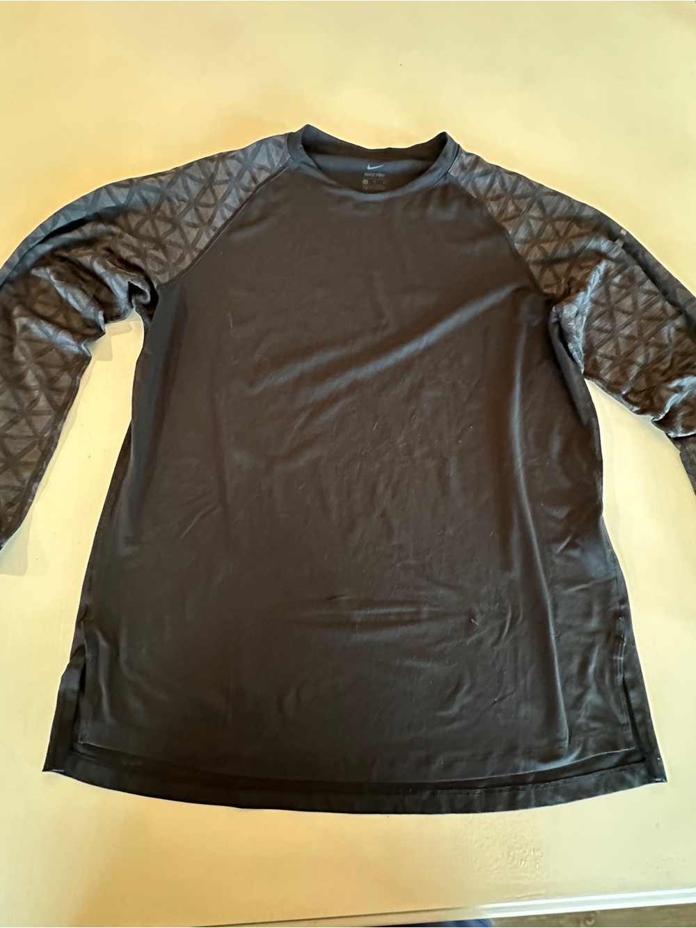 Nike Black Pro Training Long Sleeve